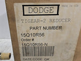 Dodge Tigear-2 15Q10R56 1.13HP Gear Reducer 10:1 Ratio 1750RPM 361 Torque