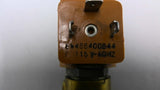 Lucifer 8W486400B44 Solenoid Valve 115 Volt 60 Hz With 90 Degree Elbow Fitting