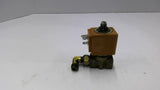 Lucifer 481865F Solenoid Valve 110 Volt 50 Hz 8 Watts With 90 Degree Elbow