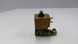 Lucifer 481865F Solenoid Valve 110 Volt 50 Hz 8 Watts With 90 Degree Elbow