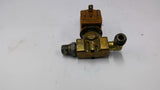 Lucifer 8W486400C05 Solenoid Valve 115 Volt 60 Hz With 90 Degree Elbow Fitting