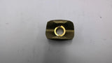 Brass T-Nut Overall Length-2 3/4" Overall Width-1 1/4" ID-1/2" Lot Of 3