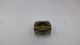 Brass T-Nut Overall Length-2 3/4" Overall Width-1 1/4" ID-1/2" Lot Of 3
