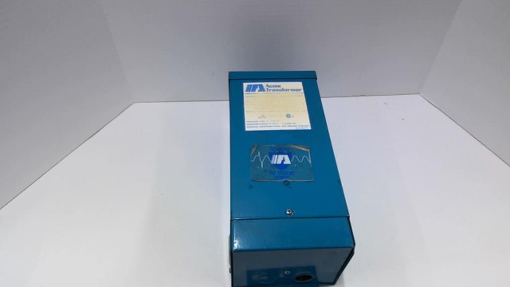 Acme T-2-53012-S 2.0 KVA Transformer 240-480 Volt 120-240 Volt 1 Phase 60 Hz
