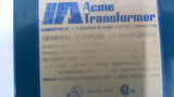 Acme T-2-53012-S 2.0 KVA Transformer 240-480 Volt 120-240 Volt 1 Phase 60 Hz