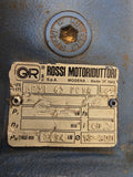 Rossi MR31-63-PG1A .94kW 40.3:1 Gear Reducer