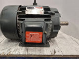 Reliance 5HP AC Motor 1200RPM 6P 3PH 215T 230/460V TEFC 60Hz