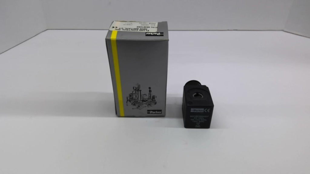 Parker 483510S5 Solenoid Coil 110-115/120 Volt 50/60 Hz 9 Watt