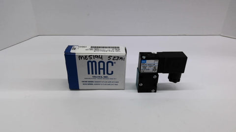 MAC 45A-FA1-DAAJ-1JB 110-120 Volts 50/60 HZ 5.4 Watt Solenoid Valve