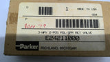 Parker E24211000 3-Way 2 Position Valve 150 PSI