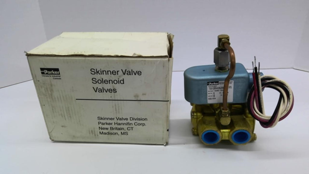 Parker 73312BN4UNJ0M1G011P3 Skinner Valve Solenoid Valve 110-120 Volt 50/60 Hz