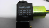 Parker B511ADH53C Solenoid Valve 145 PSI 120 Volt 50/60 Hz 6.3-7.8 Amp 5.3 Watt