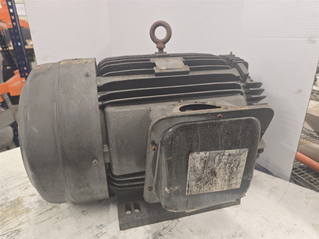 Westinghouse 75HP AC Motor 3600RPM 2P 3PH 365TS 230/460V TEFC 60Hz