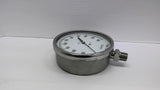 Tel-Tru 6037SS2L1F3M Pressure Gauge 6 1/2" LM 0-500 MMH20