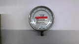 Tel-Tru 6042SS2LID6A Pressure Gauge 6 1/2" LM 0+60 PSI