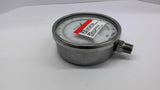 Tel-Tru 6042SS2LID6A Pressure Gauge 6 1/2" LM 0+60 PSI