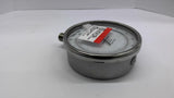 Tel-Tru 6042SS2LID6A Pressure Gauge 6 1/2" LM 0+60 PSI