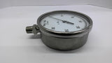 Tel-Tru 6037SS2L1E8M Pressure Gauge 6 1/2" LM 0+300MMH20