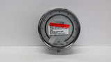 Tel-Tru 6042SS4L1D9A Test Gauge 6 1/4" LM 0+100 PSI