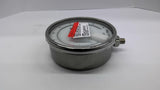 Tel-Tru 6042SS4L1D9A Test Gauge 6 1/4" LM 0+100 PSI