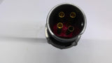 Eaton APJ10487 M4 Plug 100 Amp 3 Wire 4 Pole