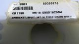 KR1158 58D5 28T Split Chain Sprocket 1 1/2" Bore 1/2" Keyway Lot Of 2