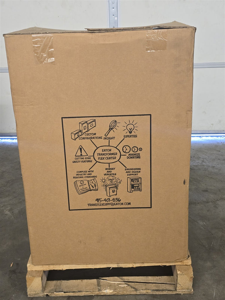 Eaton V24M48T3016 30KVA Transformer 480 Pri 240 Sec 3PH 60Hz