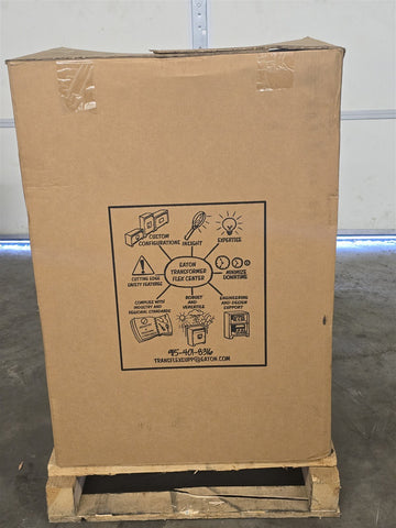 Eaton V24M48T3016 30KVA Transformer 480 Pri 240 Sec 3PH 60Hz