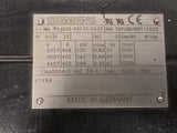 Siemens 1PL6228-9AF30-0AZ9 288kW AC Servo Motor 2000RPM 3PH 460V 67Hz