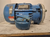 US Motors 3HP AC Motor 1800RPM 4P 3PH 182TC 240/480V TE 60Hz