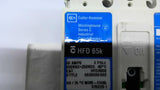 Cutler-Hammer HFD3060 Circuit Breaker 60 Amp 3 Pole 600 VAC 250 VDC