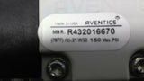 Aventics R432016670 Solenoid Valve 120 Volts 50/60 Hz 4.1-5.4 Amp 150 PSI