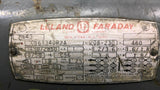 Leland CB6T34DR2A 1 HP AC Motor 3600 RPM 2 Pole 3 Phase C56 208-230 Volts TEFC