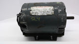 Leland CB6T34DR2A 1 HP AC Motor 3600 RPM 2 Pole 3 Phase C56 208-230 Volts TEFC