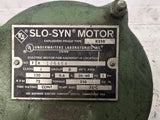 Slo Syn X250 Stepper Motor 72RPM 120V 1PH 250 Torque 50/60Hz FX 186454