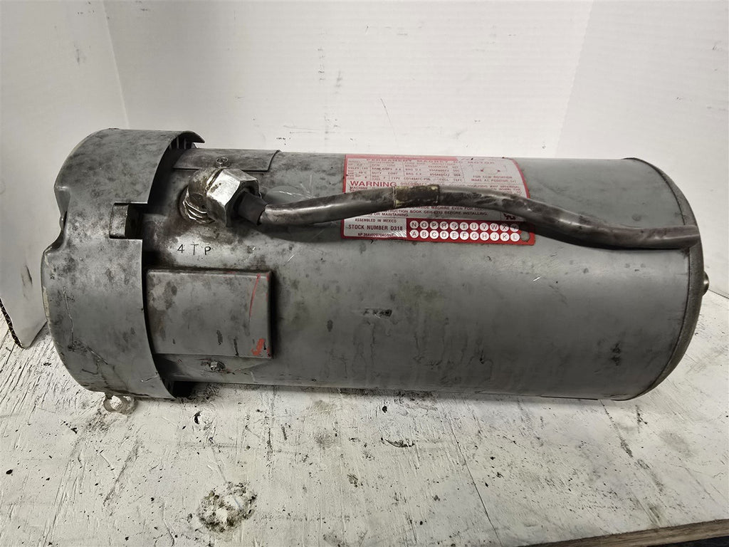 GE 5CD124TP001B 2HP DC Motor 1750RPM 180V TEFC CD149ATC-PM