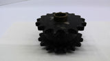 DS40A17 1/2 Sprocket Double 40 chain 17 Teeth Lot Of 2