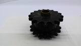 DS40A17 1/2 Sprocket Double 40 chain 17 Teeth Lot Of 2