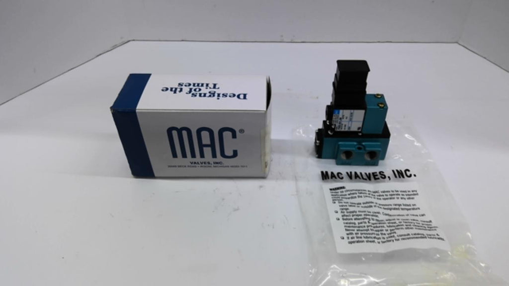MAC 912B-PM-501JM Solenoid Valve 24 VDC 6.0 Watts 150 PSI