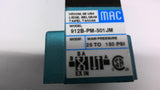 MAC 912B-PM-501JM Solenoid Valve 24 VDC 6.0 Watts 150 PSI