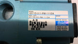 MAC 6311D-311-PM-111DA Solenoid Valve 150 PSI 110-120 Volt 50/60 Hz 6.8 Watt