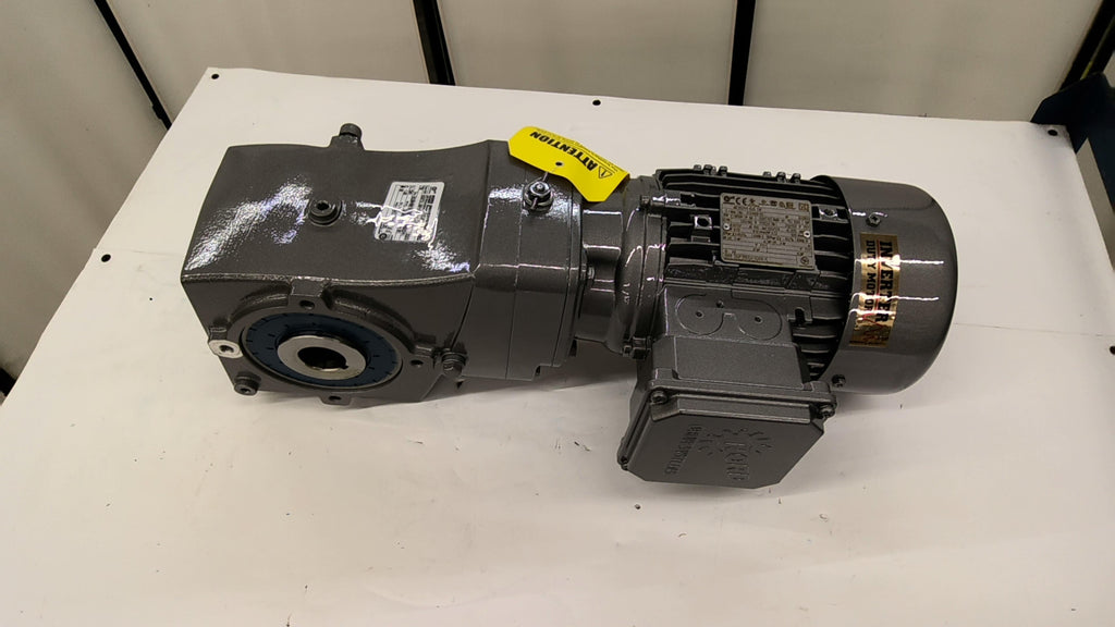 Nord SK93372.1AH-80LP/4 CUS TW Hollowshaft Gear Motor 1Hp 230/460V 60Hz 36.80:1