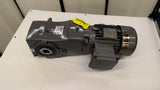 Nord SK93372.1AH-80LP/4 CUS TW Hollowshaft Gear Motor 1Hp 230/460V 60Hz 36.80:1