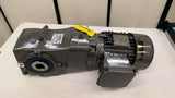 Nord SK93372.1AH-80LP/4 CUS TW Hollowshaft Gear Motor 1Hp 230/460V 60Hz 36.80:1