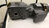 Nord SK02050AZH-80LP/4 CUS TW Hollowshaft Gear Motor 1Hp 230/460V 40.95:1