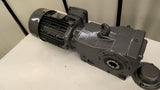 Nord SK9012.1AZH-90LP/4 CUS TW Hollowshaft Gear Motor 2Hp 230/460V 41.65:1 60Hz