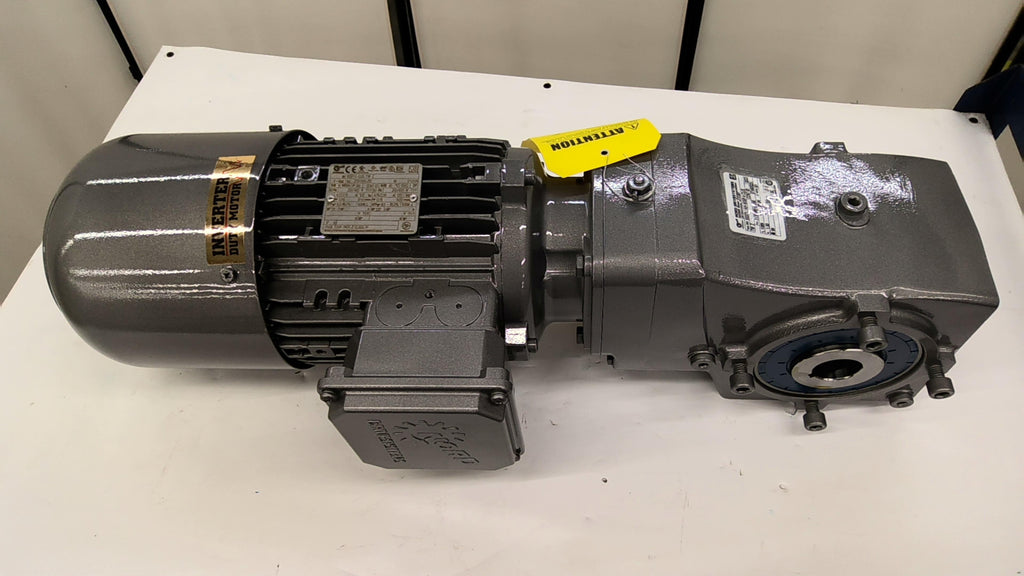 Nord SK93372.1AH-90SP/4 CUS TW Z Hollowshaft GearMotor 1.5 HP 230/460V 20:1 60Hz