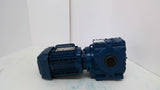 Sew Eurodrive SA47DRN71M4 Gear Motor 0.50 HP 230/460 Volts 20.33:1 Ratio