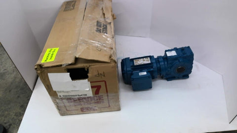 SEW Eurodrive SA47DRN71M4 Gear Reducer 0.50 HP 230/460 Volts 44.22:1 Ratio