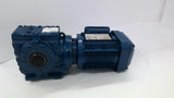 SEW Eurodrive SA47DRN71M4 Gear Motor 0.50 HP 230/460 Volt 20.33:1 Ratio